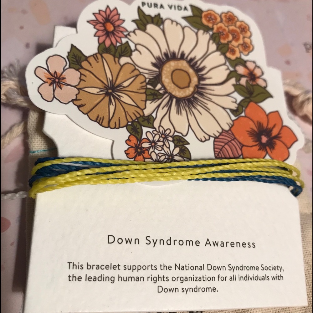 Pura Vida Down Syndrome Bracelet!